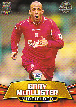 Gary McAllister Liverpool 2002 Topps Premier Gold #L7